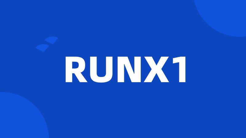 RUNX1