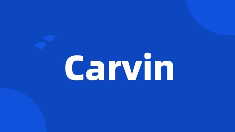 Carvin