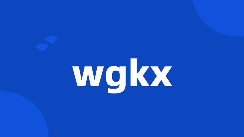 wgkx