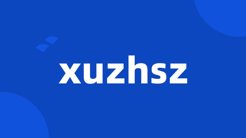 xuzhsz