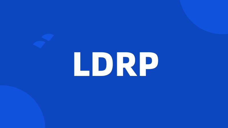 LDRP