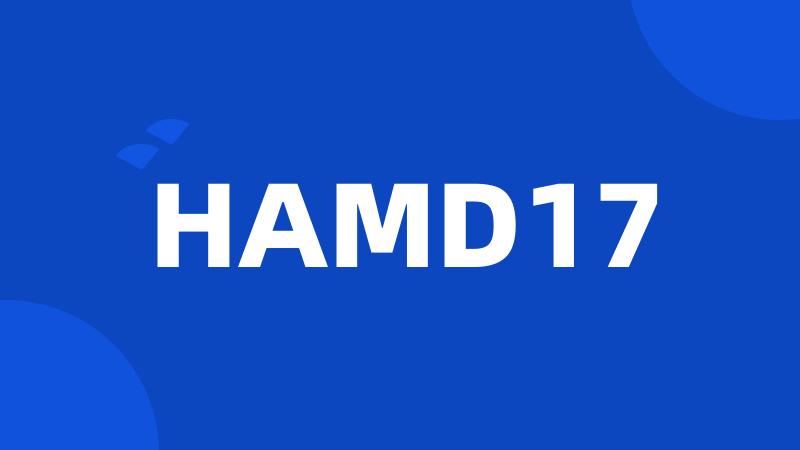 HAMD17