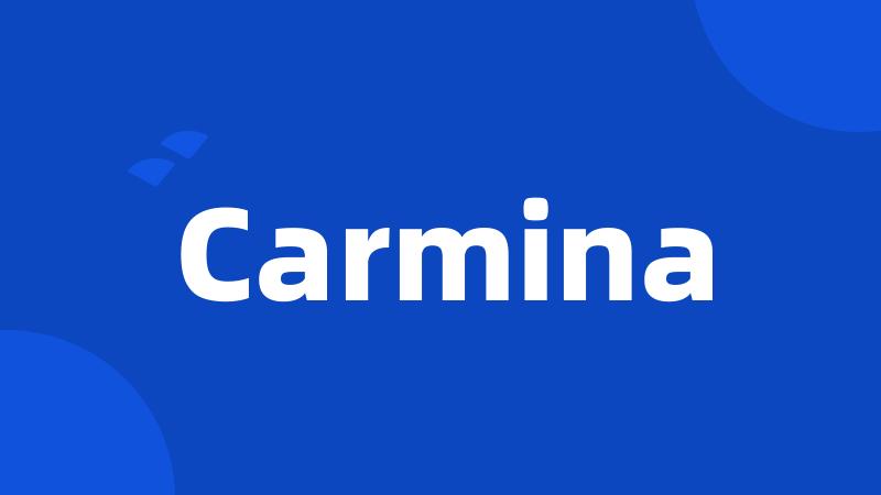 Carmina