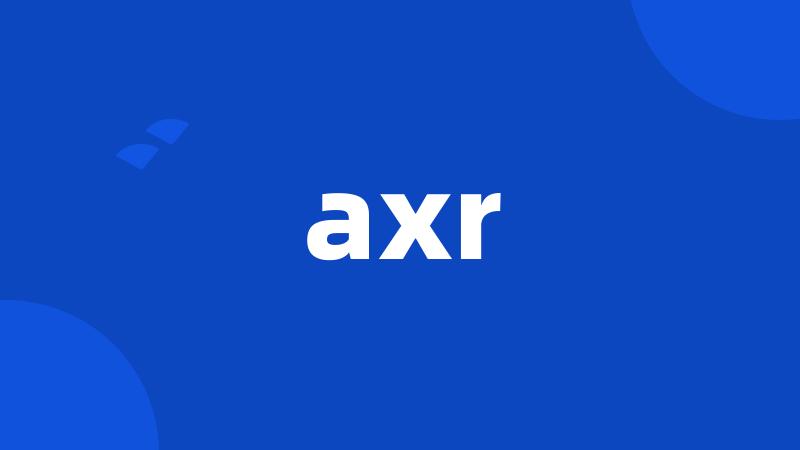 axr