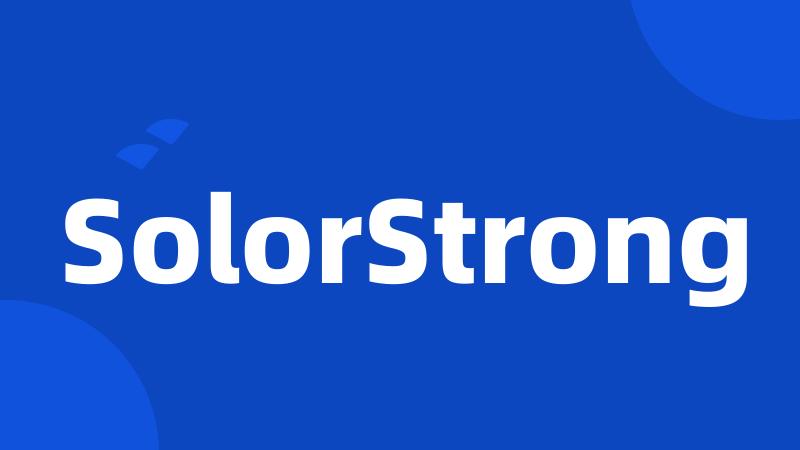 SolorStrong