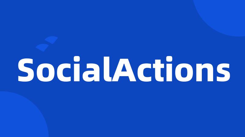 SocialActions