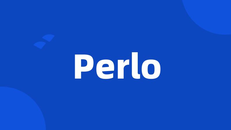 Perlo