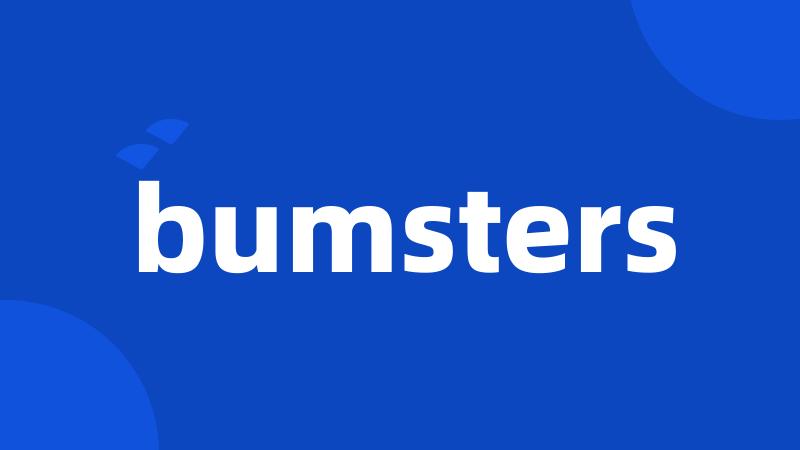 bumsters