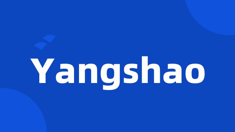 Yangshao