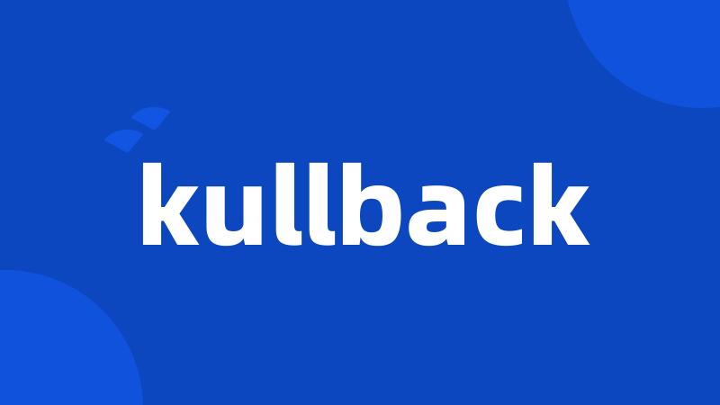 kullback