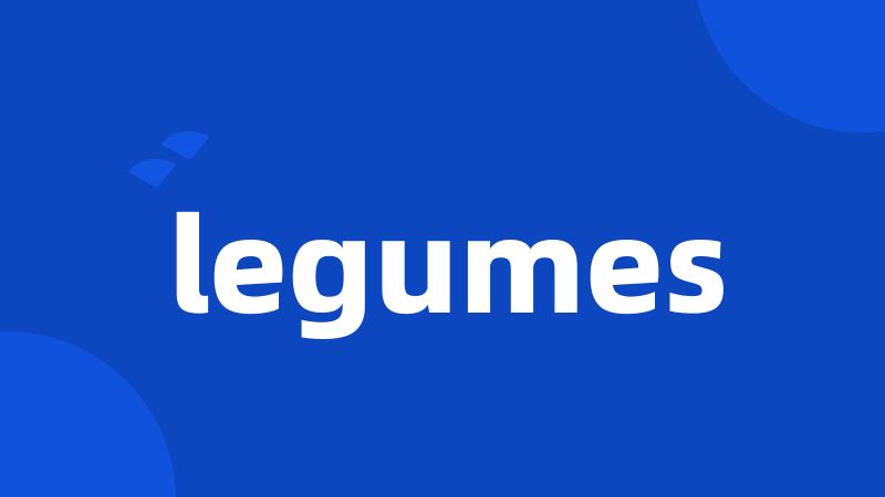 legumes