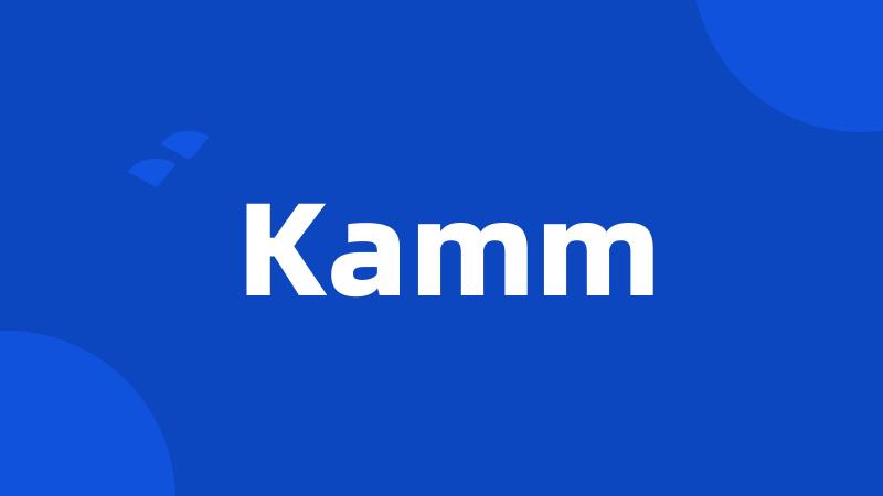 Kamm