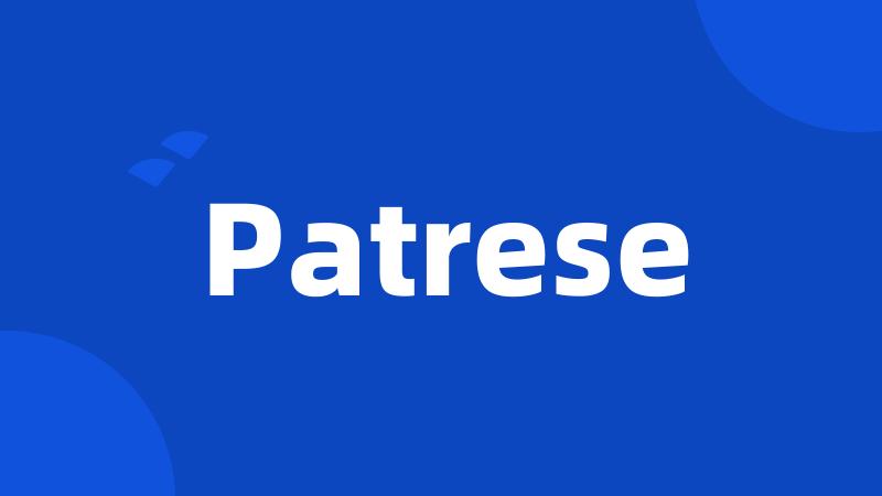 Patrese