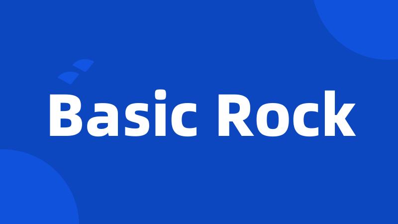 Basic Rock