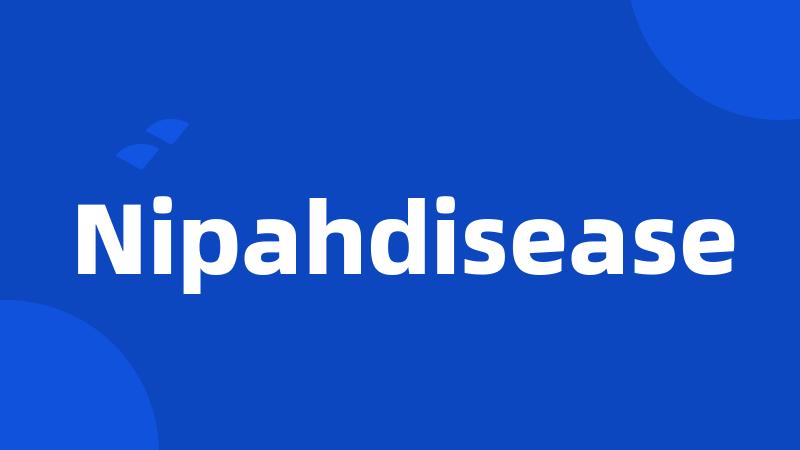 Nipahdisease