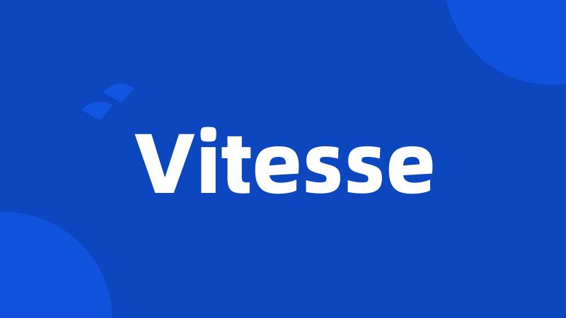 Vitesse