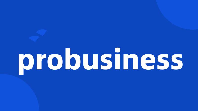 probusiness