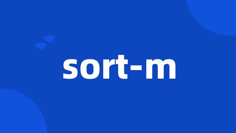 sort-m