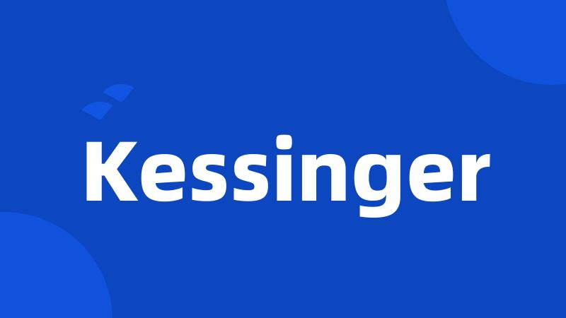 Kessinger