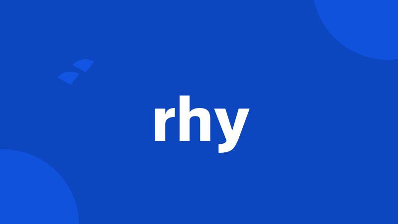 rhy