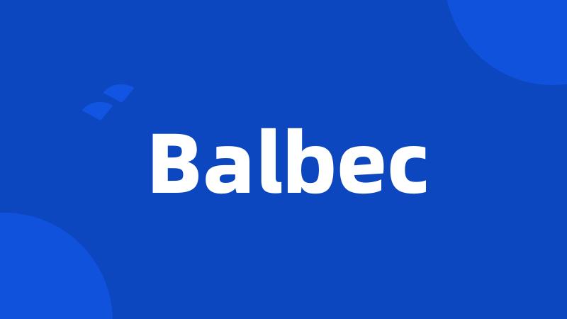 Balbec