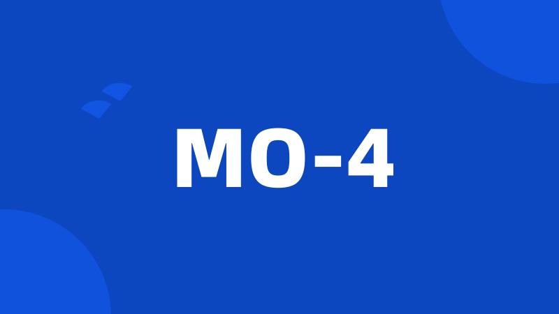 MO-4