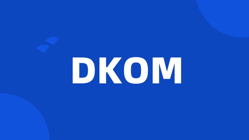 DKOM