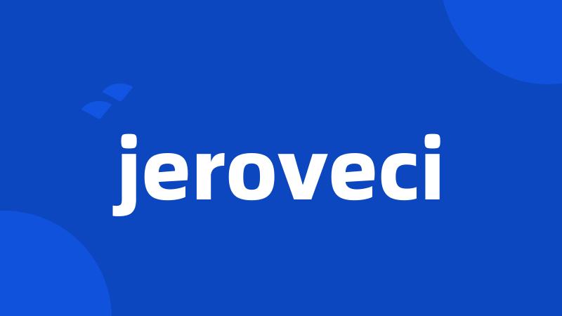 jeroveci