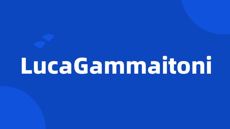 LucaGammaitoni