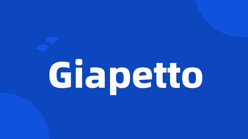 Giapetto