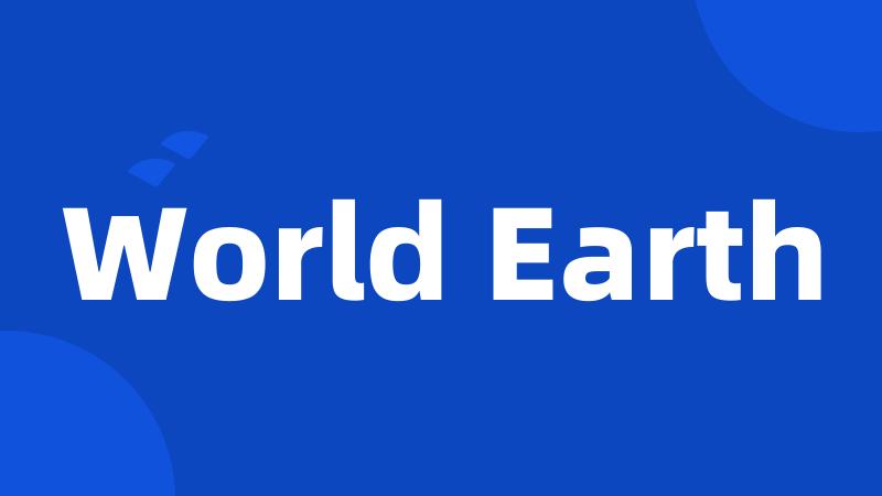 World Earth