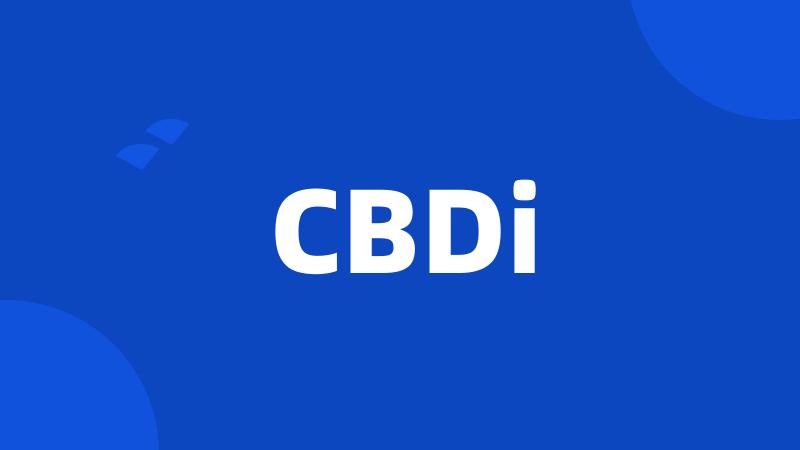 CBDi