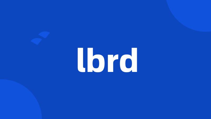 lbrd