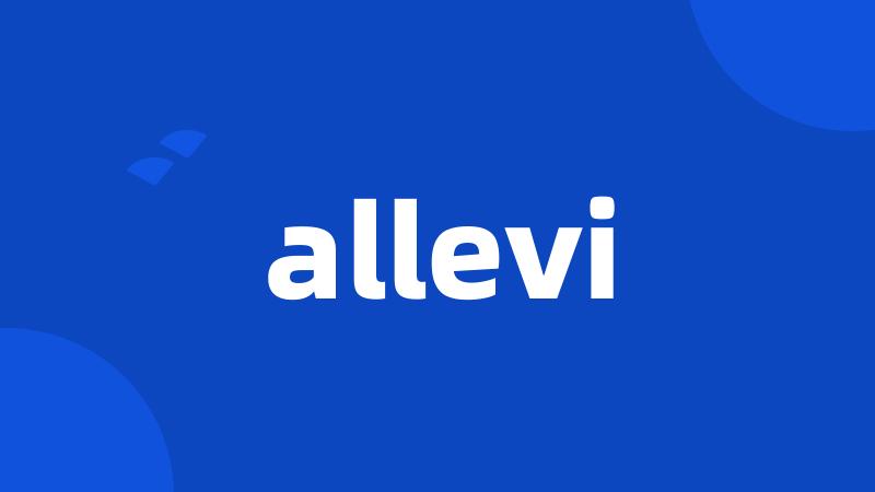 allevi