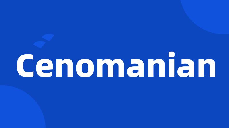 Cenomanian