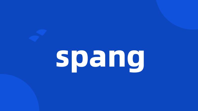 spang