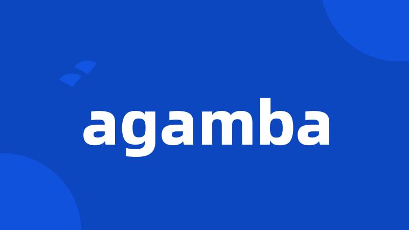 agamba