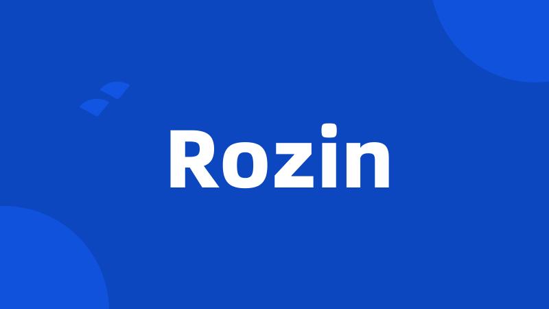 Rozin