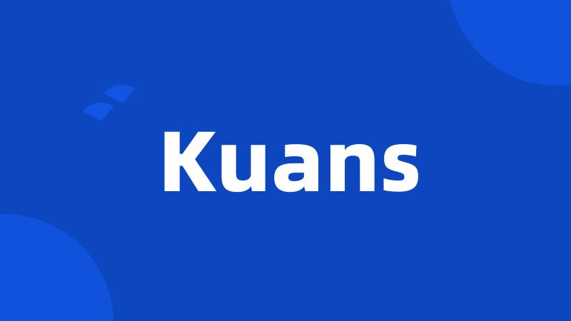 Kuans