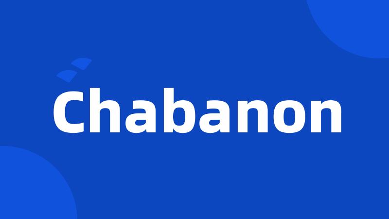 Chabanon