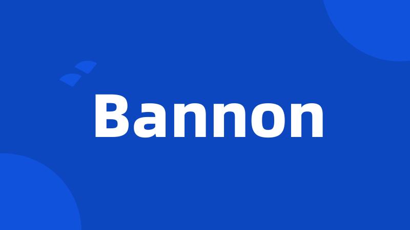 Bannon