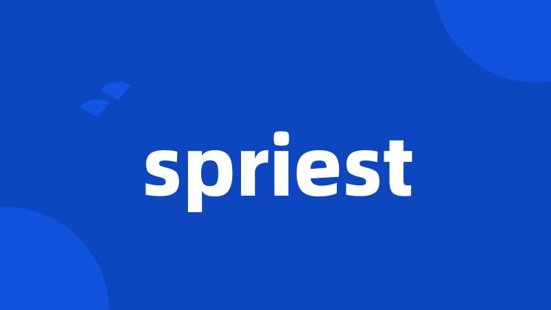 spriest