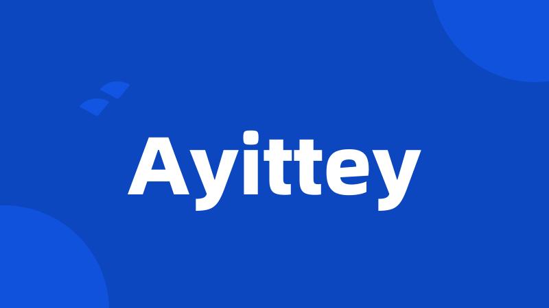 Ayittey