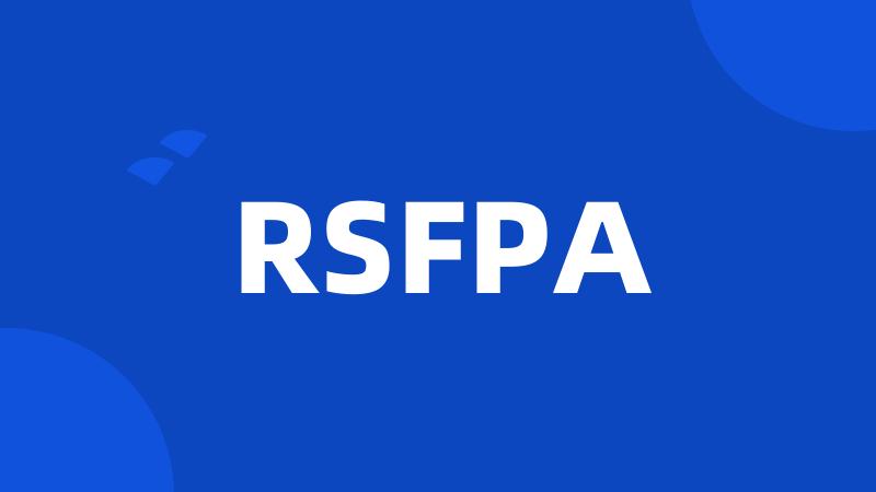 RSFPA