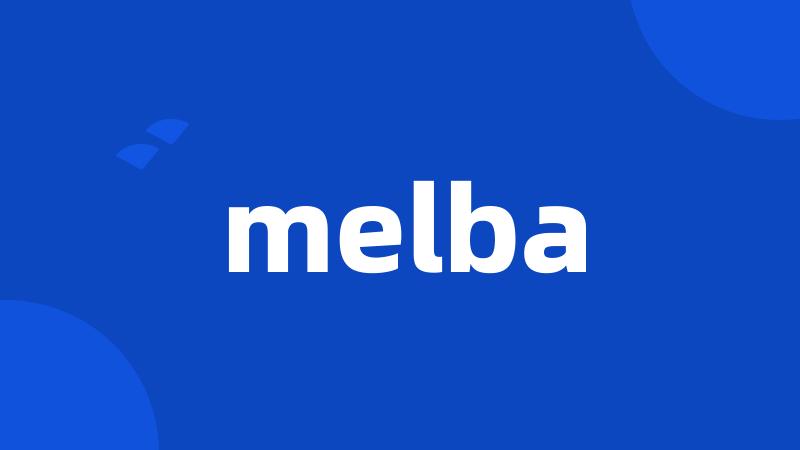 melba