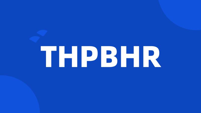 THPBHR