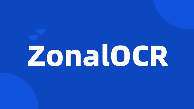 ZonalOCR