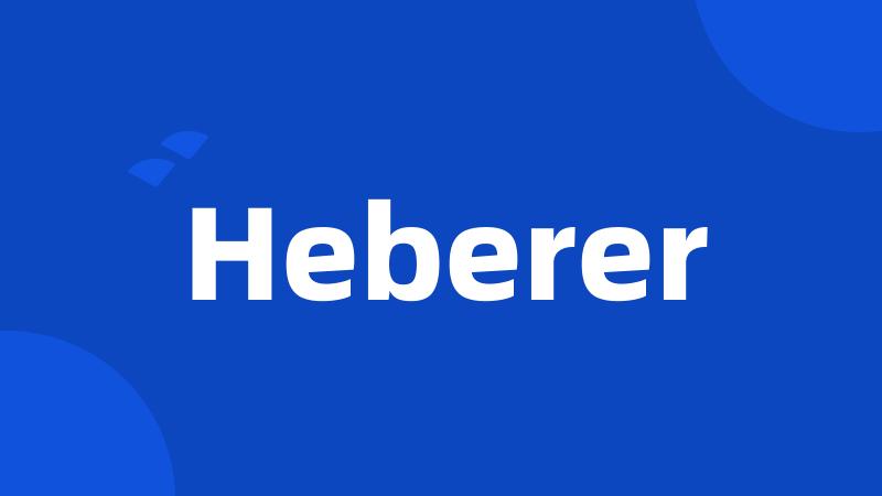 Heberer