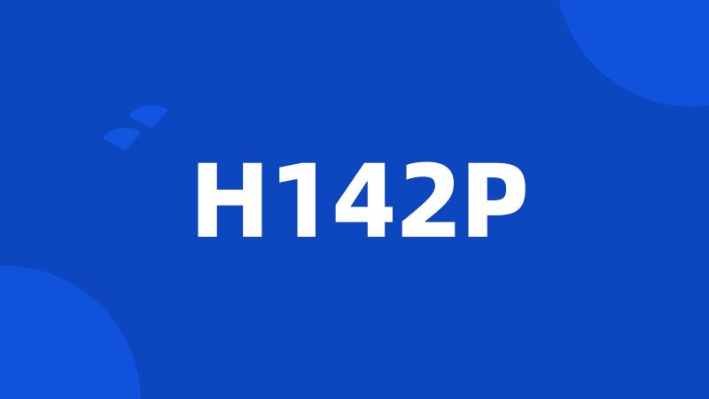 H142P