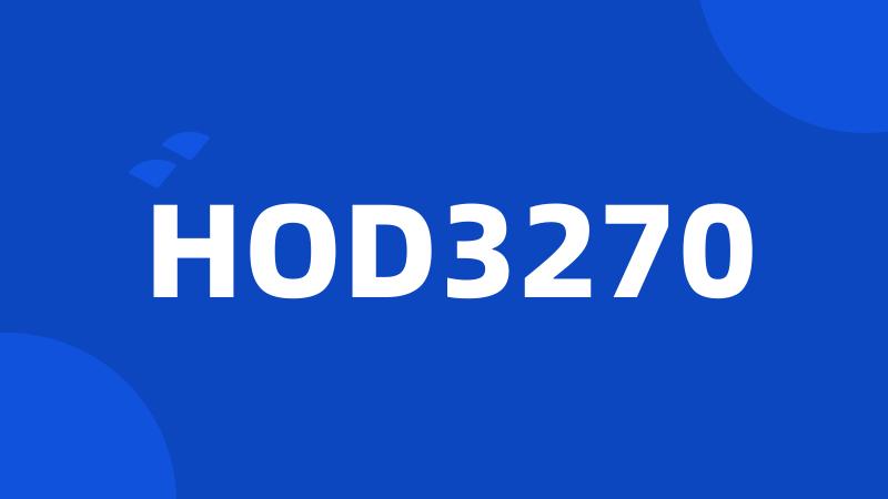 HOD3270